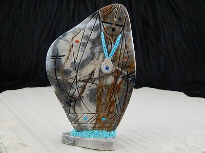 Corn Maiden Zuni Fetish Carving - Vickie Quandelacy - High Lonesome Trading