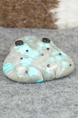 Frog Zuni Fetish Carving - Reynold Lunasee