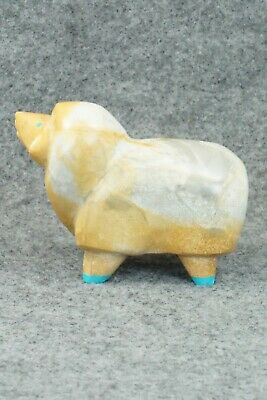 Sheep Zuni Fetish Carving - Enrike Leekya