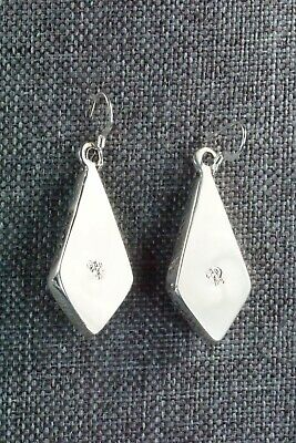 Turquoise & Sterling Silver Earrings - Irvin Tsosie
