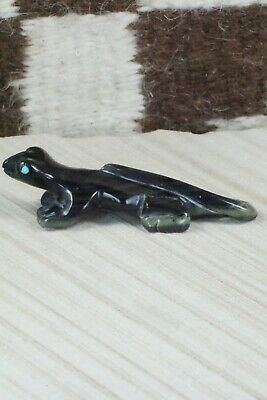 Lizard Zuni Fetish Carving - Fabian Tsethlikai