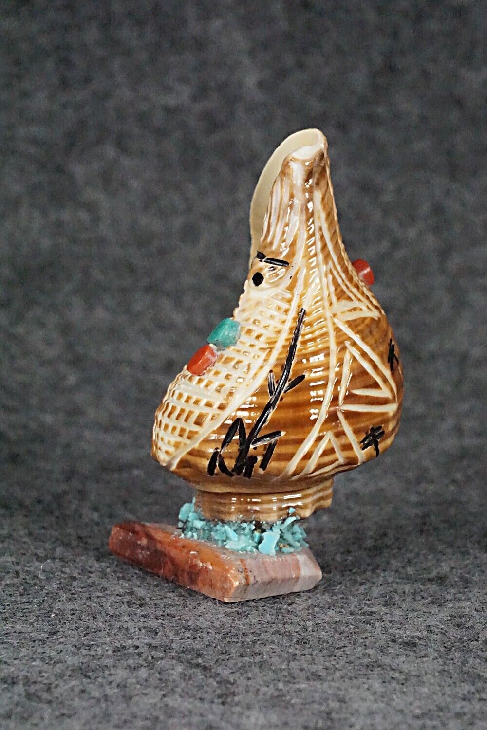 Corn Maiden Zuni Fetish Carving - Gloria Chattin