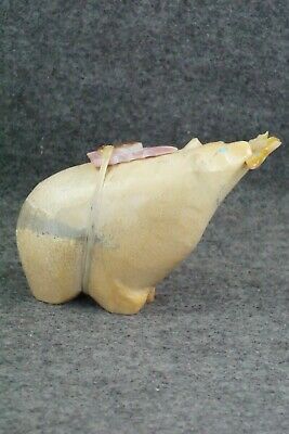 Bear Zuni Fetish Carving - Delvin Leekya