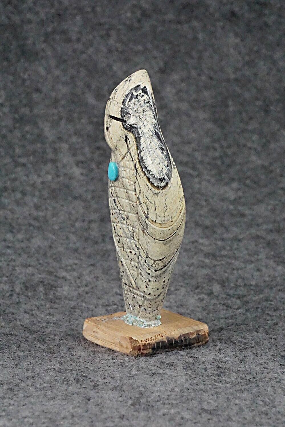 Corn Maiden Zuni Fetish Carving - Daniel Chattin