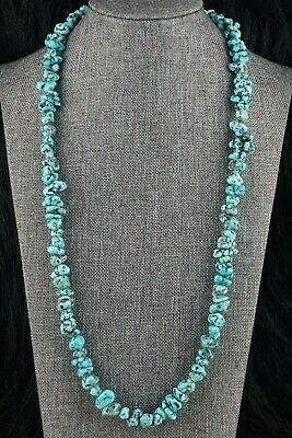Turquoise Nugget Necklace - Louise Joe - Navajo - High Lonesome Trading