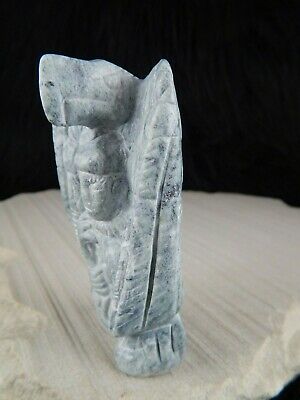 Eagle Dancer Zuni Fetish Carving - Narren Bowannie - High Lonesome Trading