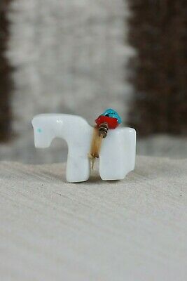 Horse Zuni Fetish Carving - Fernando Laiwakete - High Lonesome Trading