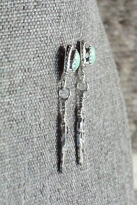Turquoise & Sterling Silver Earrings - Judy Largo