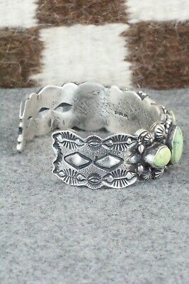 Turquoise & Sterling Silver Bracelet - Shawn Cayatineto