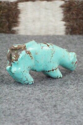 Mountain Lion Zuni Fetish Carving - Andres Quandelacy