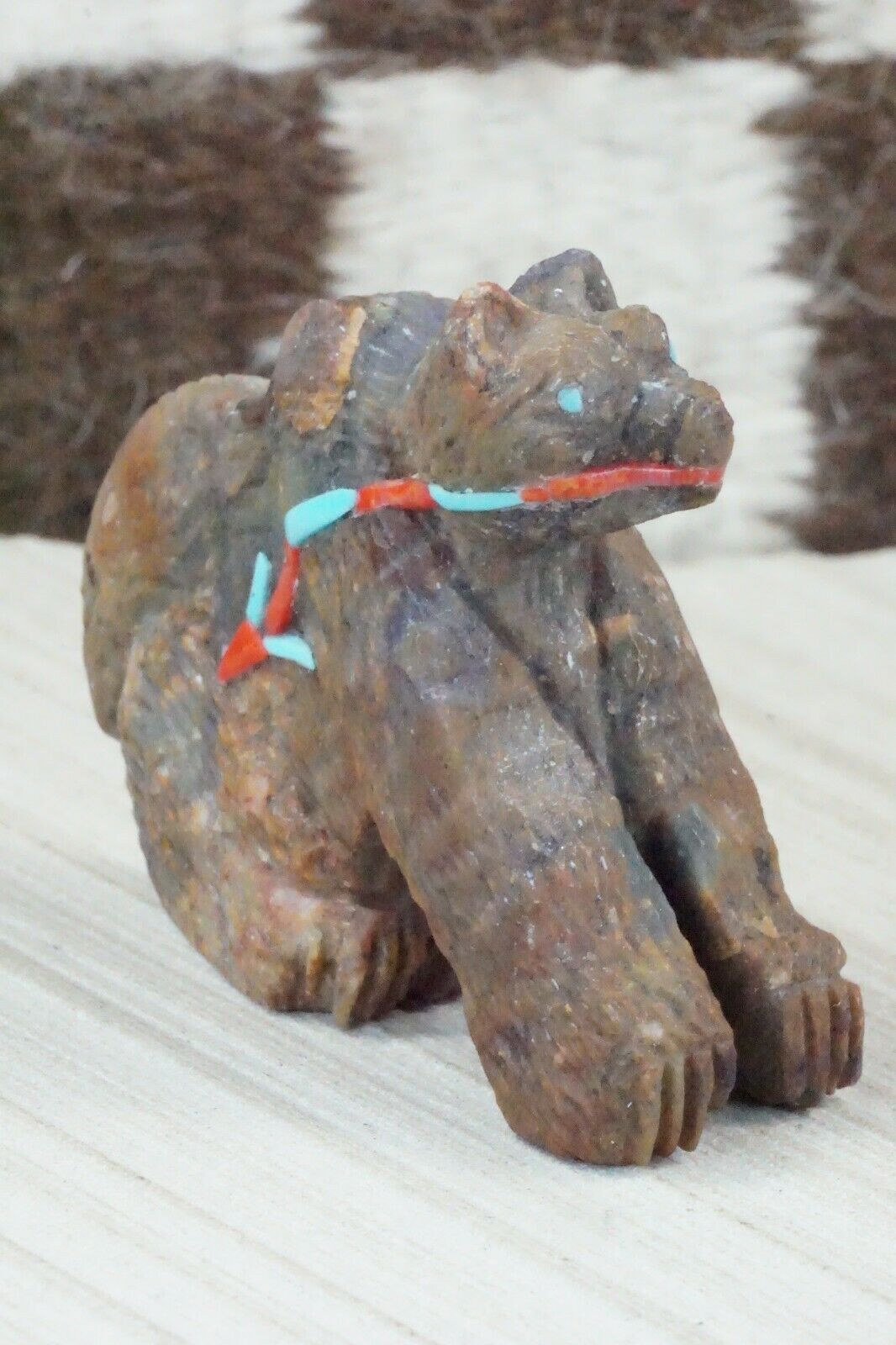 Bear Zuni Fetish Carving - Jon Quam