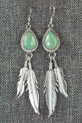 Turquoise & Sterling Silver Earrings - Judy Largo