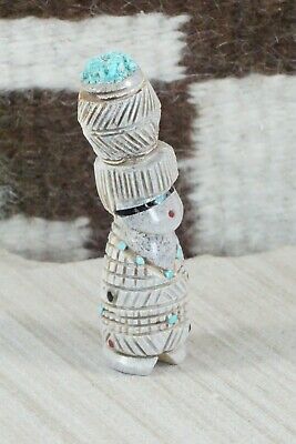 Corn Maiden Zuni Fetish Carving - Carl Etsate
