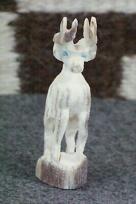 Deer Zuni Fetish Carving - Jerrold Lahaleon - High Lonesome Trading