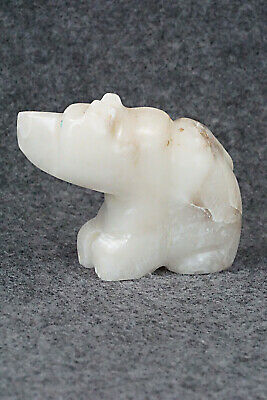 Bear Zuni Fetish Carving - Gilbert Lonjose