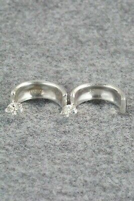 Multi Stone Inlay & Sterling Silver Earrings - Delberta Boone