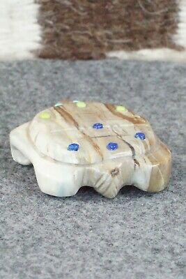 Turtle Zuni Fetish Carving - Taylor Gia - High Lonesome Trading