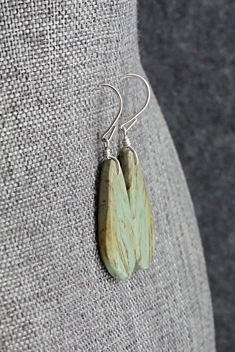 Turquoise & Sterling Silver Earrings - Sharon Abeyta
