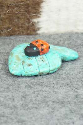 Lady Bug Zuni Fetish Carving - Reynold Lunasee