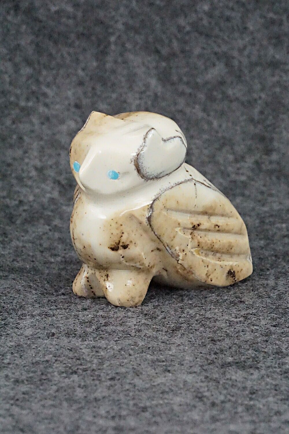 Owl Zuni Fetish Carving - Marvelita Phillips