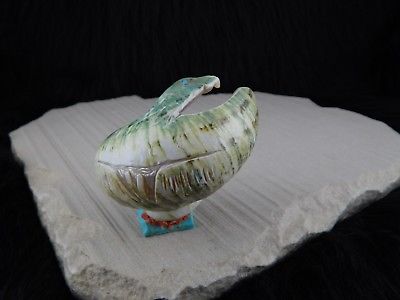 Corn Maiden & Zuni Eagle Carving - Gloria Chattin - High Lonesome Trading