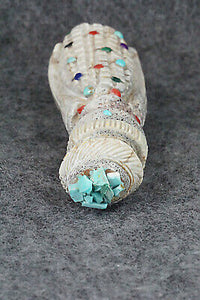 Corn Maiden Zuni Fetish Carving - Carl Etsate