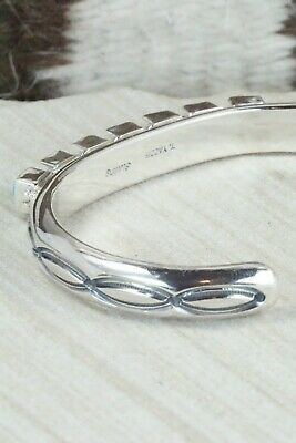 Turquoise and Sterling Silver Bracelet - Thomas Yazzie