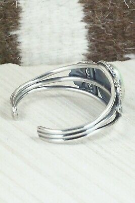 Turquoise and Sterling Silver Bracelet - Leon Martinez