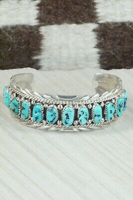 Turquoise & Sterling Silver Bracelet - Anthony Brown