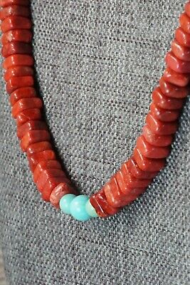 Coral & Turquoise Necklace - Doreen Jake