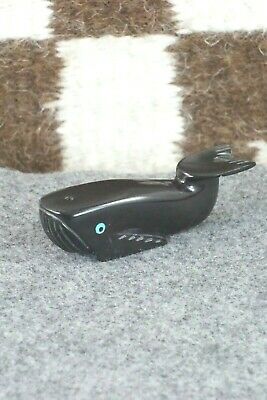 Whale Zuni Fetish Carving - Alex Tsethlikai