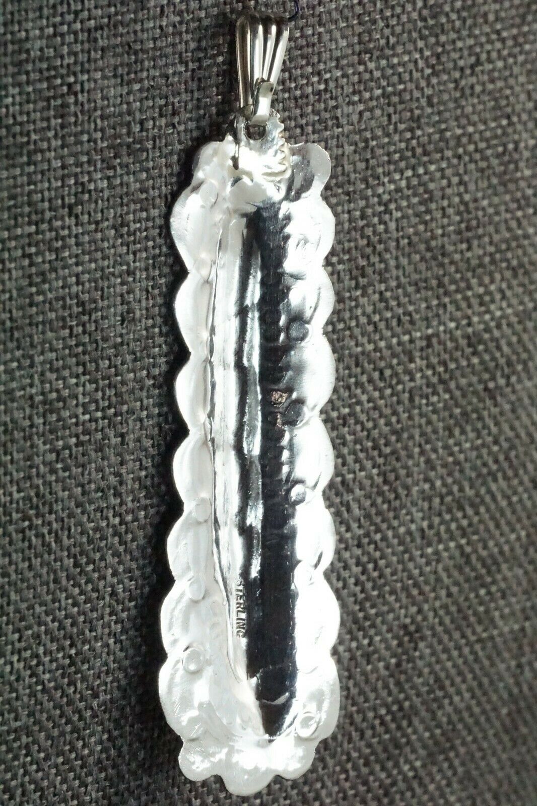 Sterling Silver Pendant - Native American