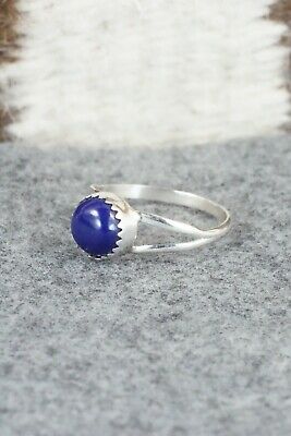 Lapis and Sterling Silver Ring - Robert Martinez - Size 7