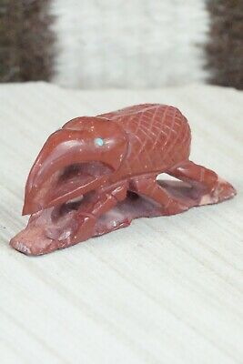 Beetle Zuni Fetish Carving - Derrick Kaamasee