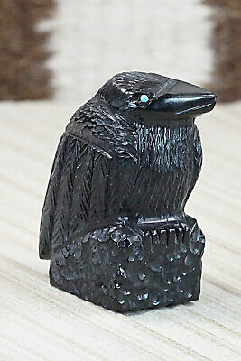 Crow Zuni Fetish Carving - Mike Tucson