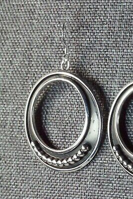 Sterling Silver Earrings - Jonathan Nez