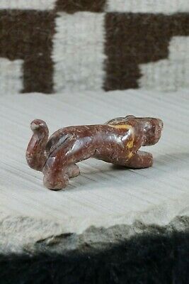 Mountain Lion Zuni Fetish Carving - Cody Nastacio - High Lonesome Trading