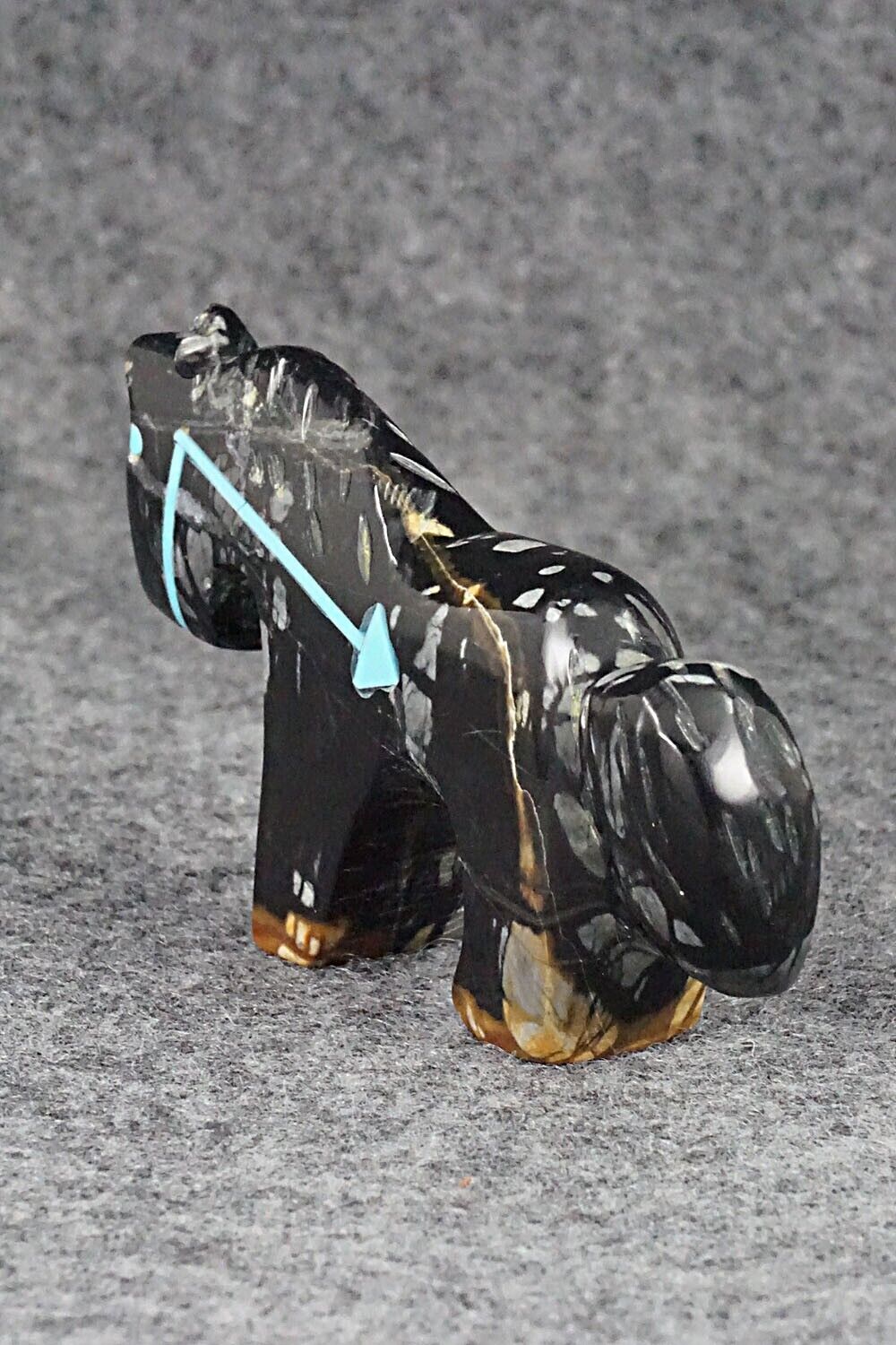Horse Zuni Fetish Carving - Rodney Laiwakete