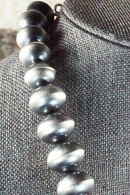 Sterling Silver Navajo Pearl Necklace - Presley Haley