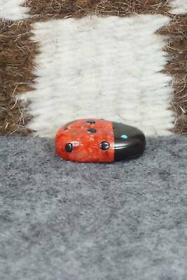Lady Bug Zuni Fetish Carving - Reynold Lunasee