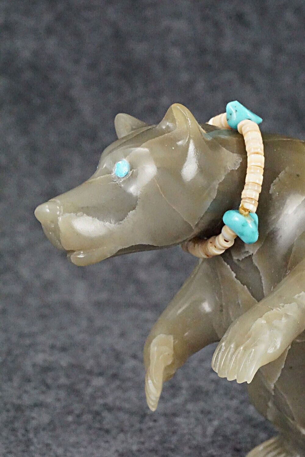 Bear Zuni Fetish Carving - Albert Eustace
