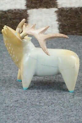 Caribou Zuni Fetish Carving - Enrike Leekya