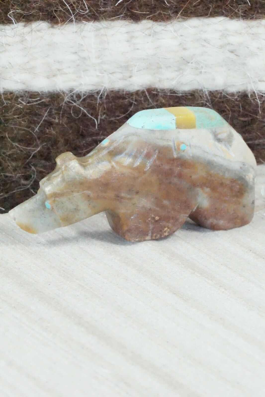 Bear Zuni Fetish Carving - Brandon Phillips