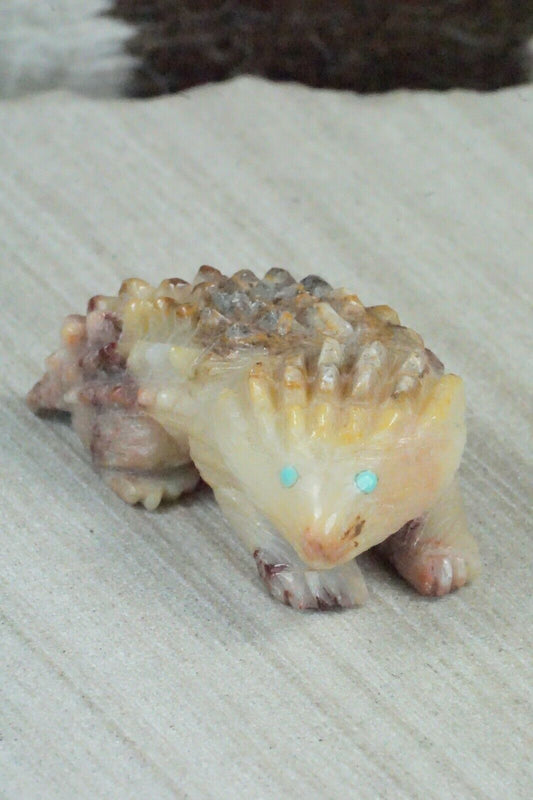 Porcupine Zuni Fetish Carving - Jonas Hastito