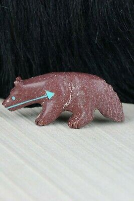 Wolf Zuni Fetish Carving - Andres Quandelacy - High Lonesome Trading