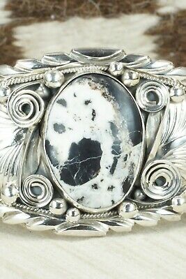 White Buffalo & Sterling Silver Bracelet - Darrell Morgan