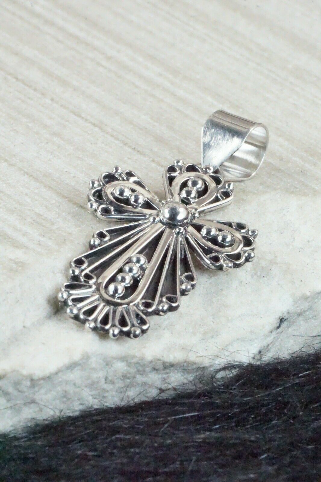 Sterling Silver Pendant - Lorena Nez