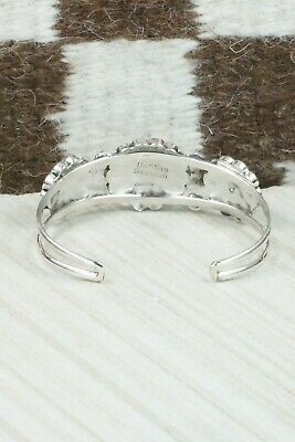 Turquoise & Sterling Silver Bracelet - Burdian Soseeah