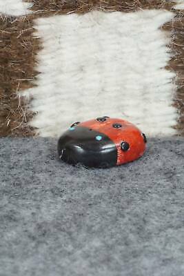 Lady Bug Zuni Fetish Carving - Reynold Lunasee