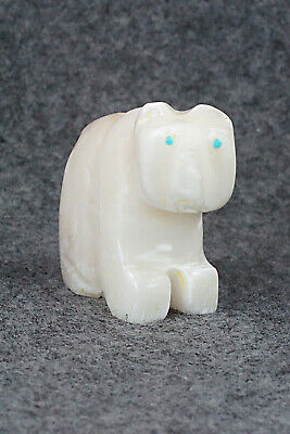 Bear Zuni Fetish Carving - Gilbert Lonjose